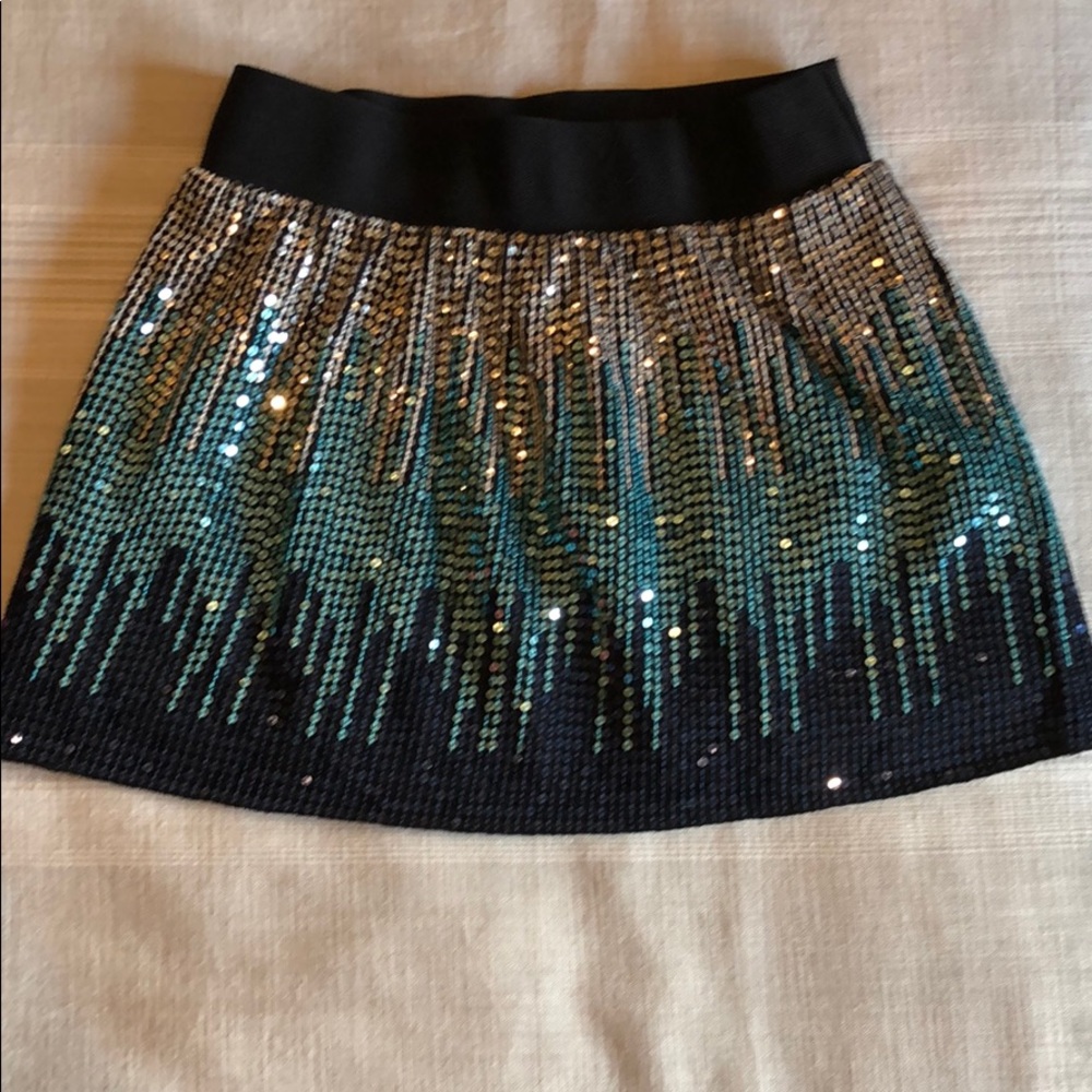 Free People Sequin skirt